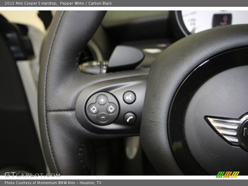 Pepper White / Carbon Black 2013 Mini Cooper S Hardtop