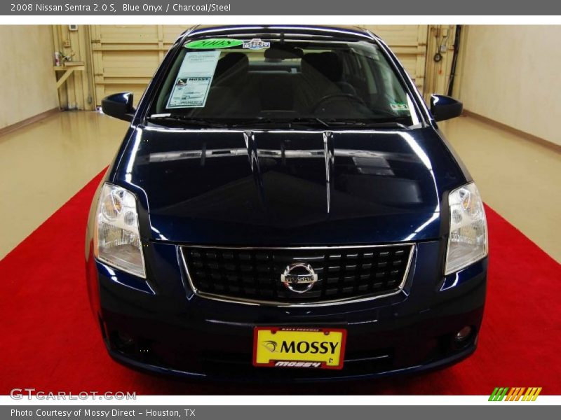 Blue Onyx / Charcoal/Steel 2008 Nissan Sentra 2.0 S