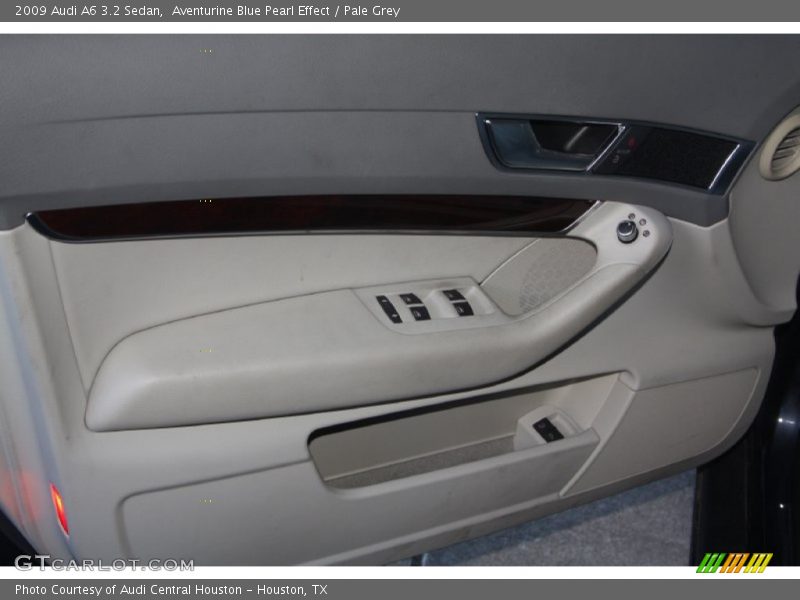 Aventurine Blue Pearl Effect / Pale Grey 2009 Audi A6 3.2 Sedan