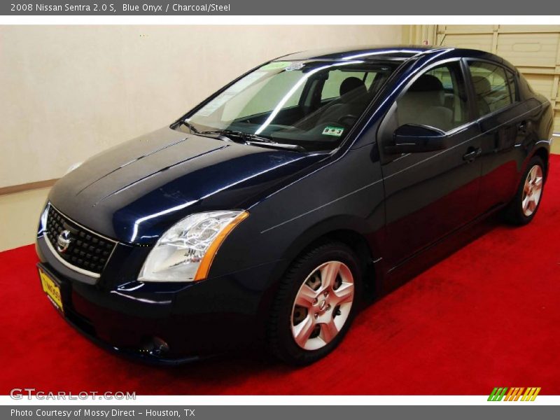 Blue Onyx / Charcoal/Steel 2008 Nissan Sentra 2.0 S