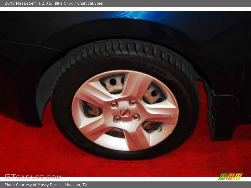 Blue Onyx / Charcoal/Steel 2008 Nissan Sentra 2.0 S