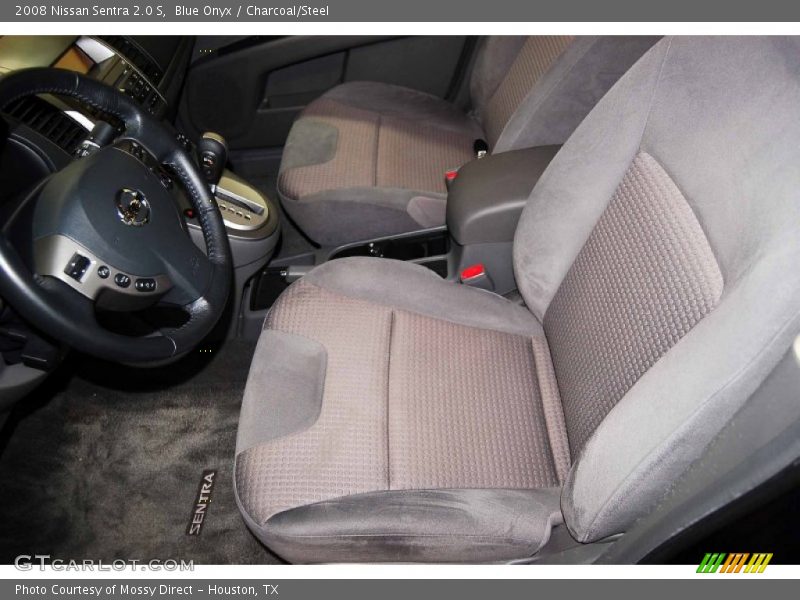 Blue Onyx / Charcoal/Steel 2008 Nissan Sentra 2.0 S
