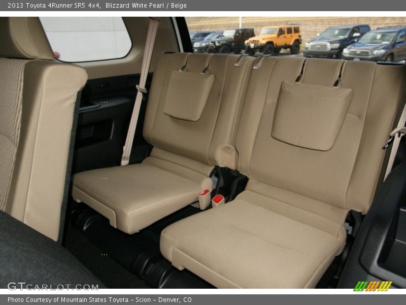 Blizzard White Pearl / Beige 2013 Toyota 4Runner SR5 4x4