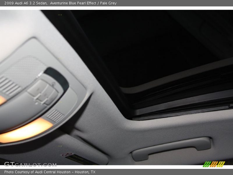Aventurine Blue Pearl Effect / Pale Grey 2009 Audi A6 3.2 Sedan