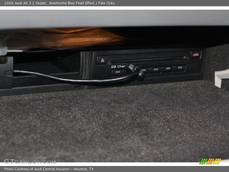 Aventurine Blue Pearl Effect / Pale Grey 2009 Audi A6 3.2 Sedan