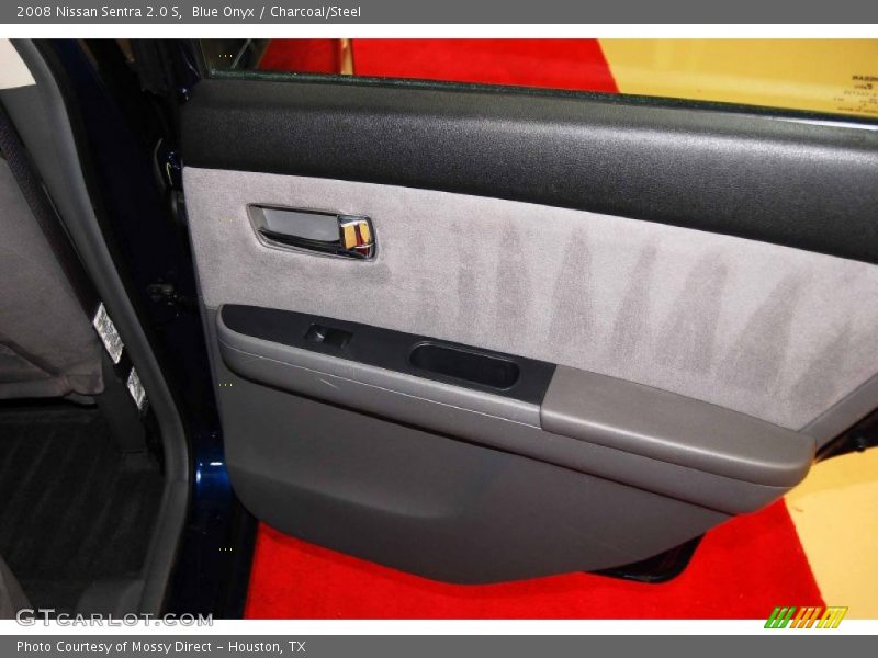 Blue Onyx / Charcoal/Steel 2008 Nissan Sentra 2.0 S