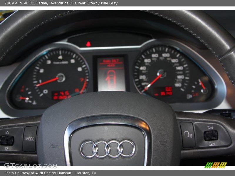 Aventurine Blue Pearl Effect / Pale Grey 2009 Audi A6 3.2 Sedan