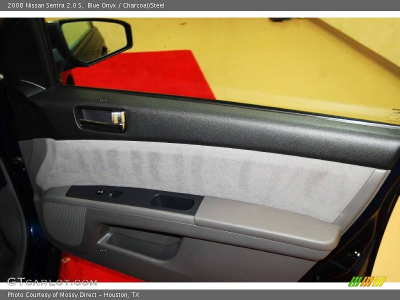Blue Onyx / Charcoal/Steel 2008 Nissan Sentra 2.0 S