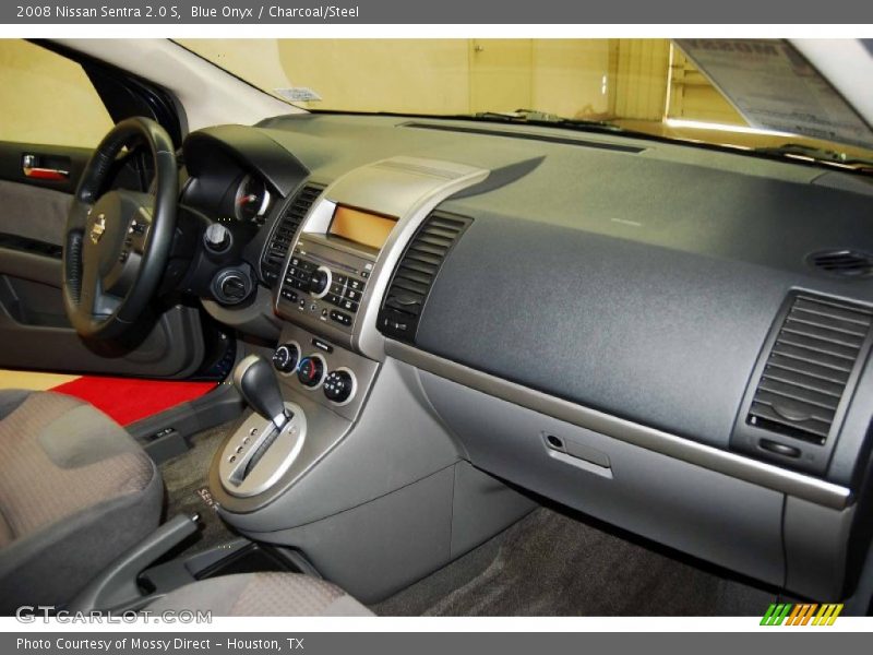 Blue Onyx / Charcoal/Steel 2008 Nissan Sentra 2.0 S