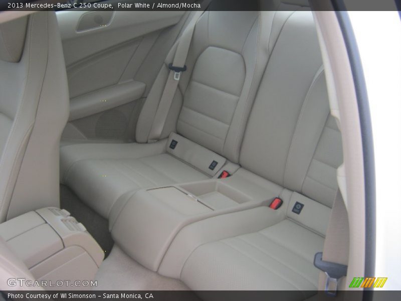 Polar White / Almond/Mocha 2013 Mercedes-Benz C 250 Coupe