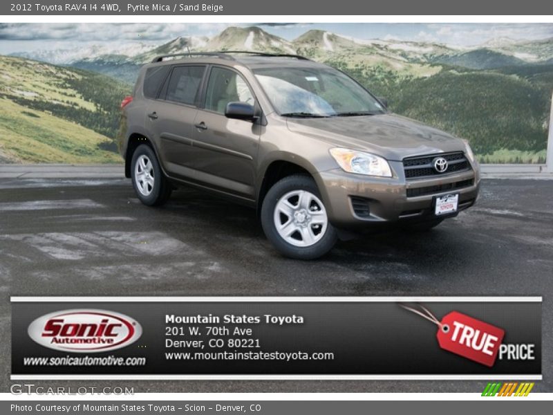 Pyrite Mica / Sand Beige 2012 Toyota RAV4 I4 4WD