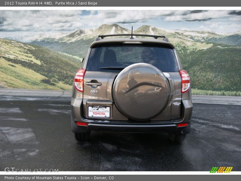 Pyrite Mica / Sand Beige 2012 Toyota RAV4 I4 4WD