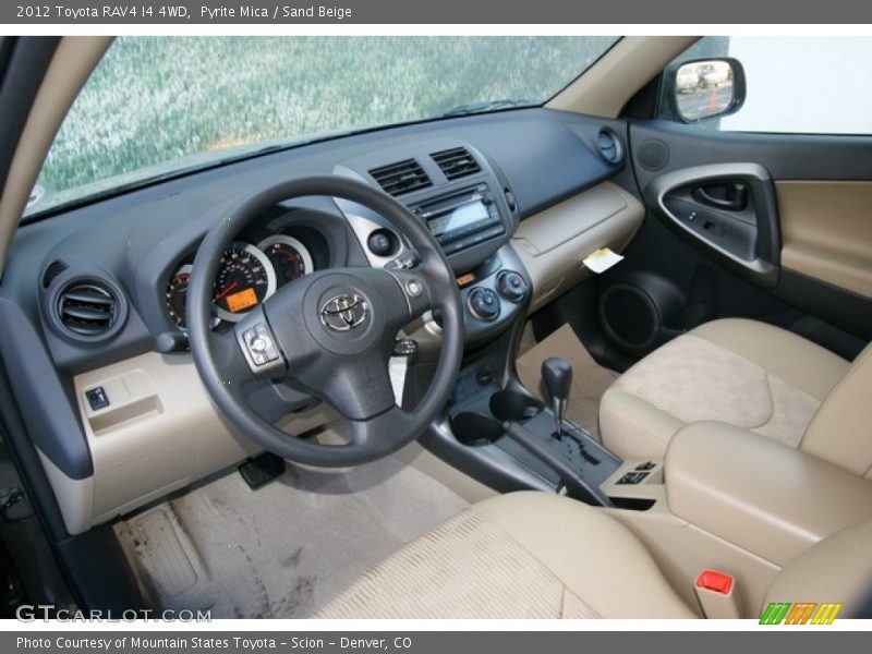 Pyrite Mica / Sand Beige 2012 Toyota RAV4 I4 4WD