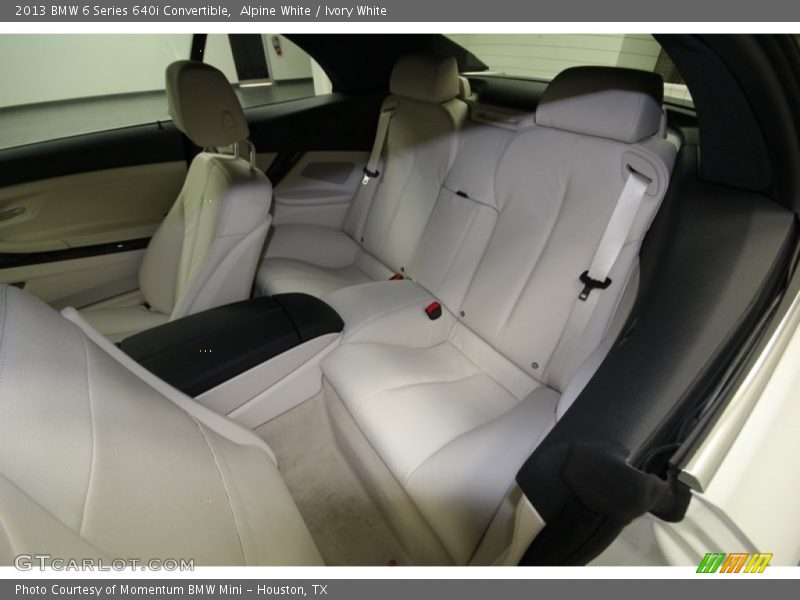 Alpine White / Ivory White 2013 BMW 6 Series 640i Convertible