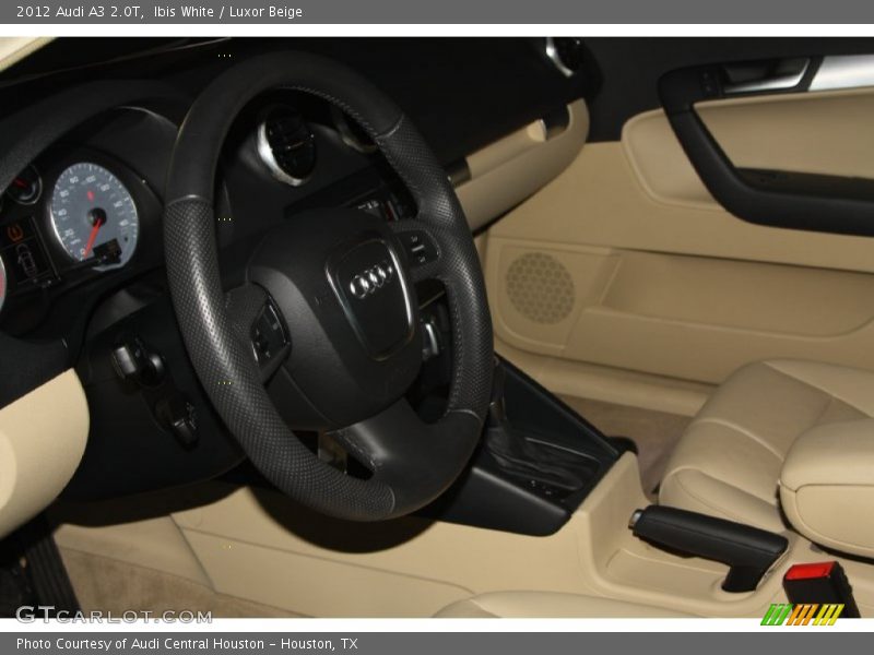 Ibis White / Luxor Beige 2012 Audi A3 2.0T