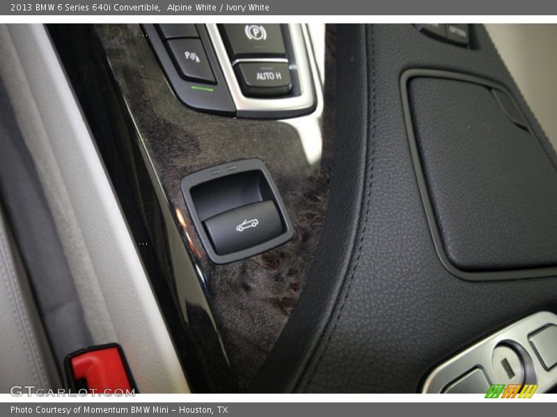 Alpine White / Ivory White 2013 BMW 6 Series 640i Convertible