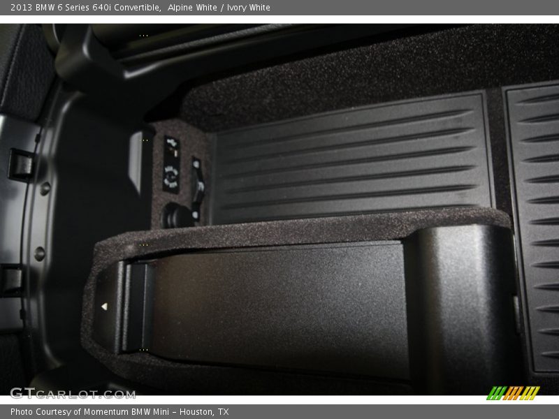 Alpine White / Ivory White 2013 BMW 6 Series 640i Convertible