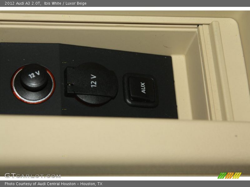 Ibis White / Luxor Beige 2012 Audi A3 2.0T