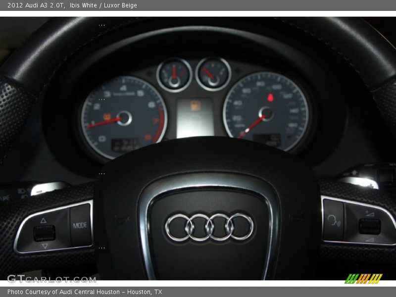 Ibis White / Luxor Beige 2012 Audi A3 2.0T