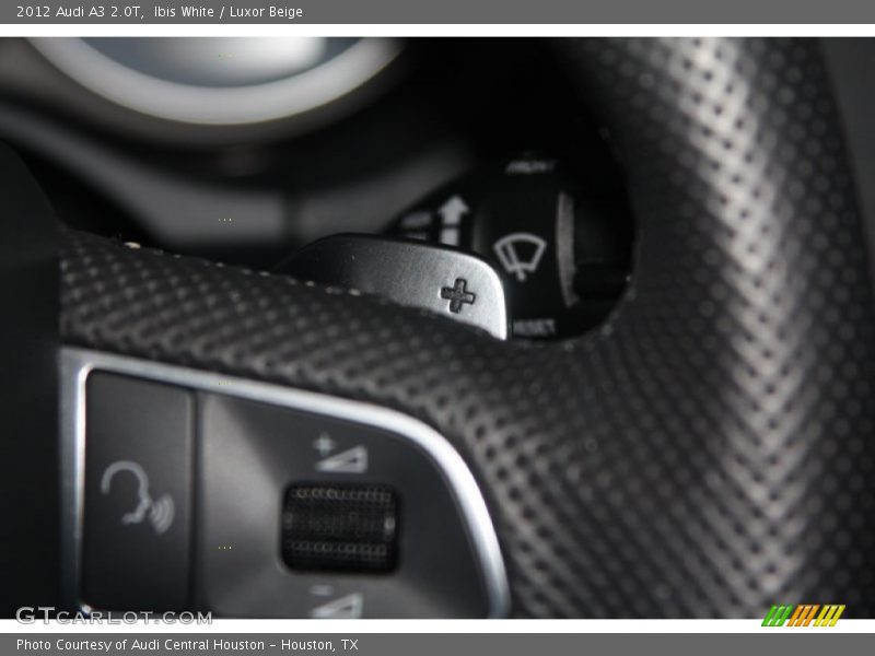 Ibis White / Luxor Beige 2012 Audi A3 2.0T
