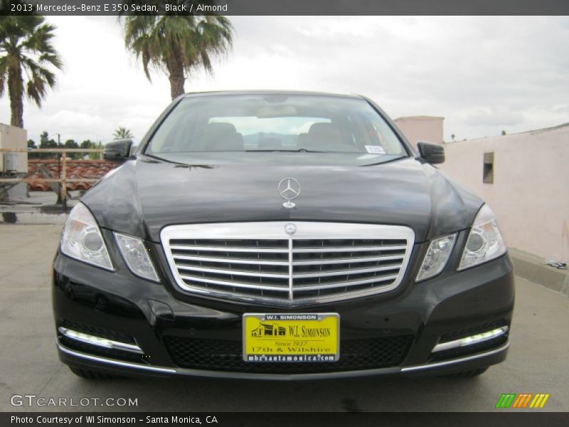 Black / Almond 2013 Mercedes-Benz E 350 Sedan