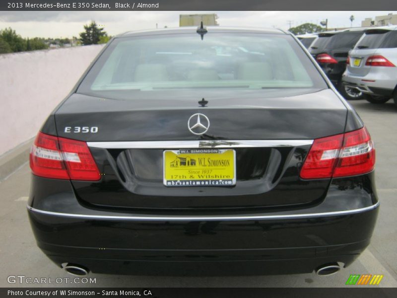 Black / Almond 2013 Mercedes-Benz E 350 Sedan