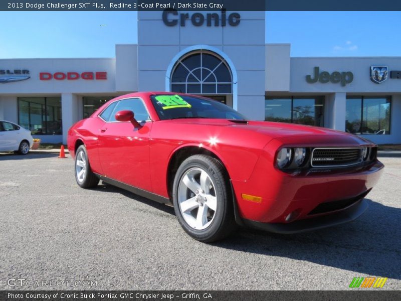 Redline 3-Coat Pearl / Dark Slate Gray 2013 Dodge Challenger SXT Plus