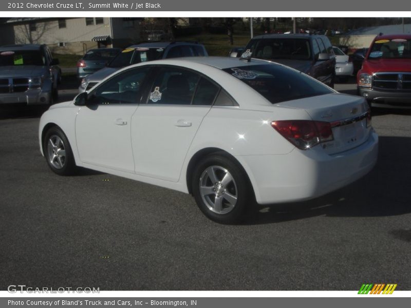Summit White / Jet Black 2012 Chevrolet Cruze LT