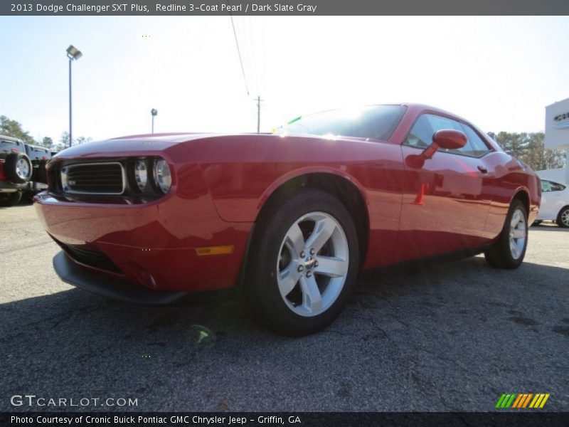 Redline 3-Coat Pearl / Dark Slate Gray 2013 Dodge Challenger SXT Plus