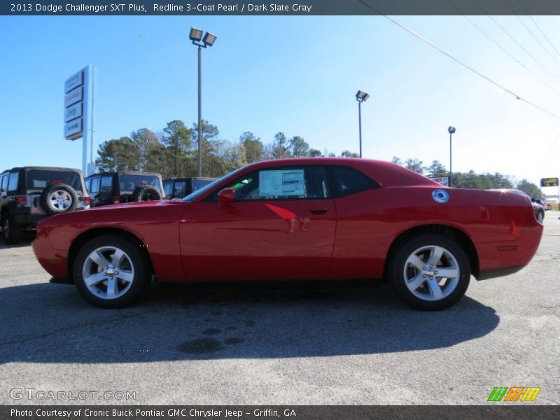 Redline 3-Coat Pearl / Dark Slate Gray 2013 Dodge Challenger SXT Plus