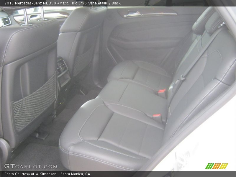 Iridium Silver Metallic / Black 2013 Mercedes-Benz ML 350 4Matic