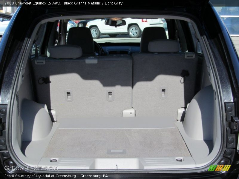 Black Granite Metallic / Light Gray 2008 Chevrolet Equinox LS AWD