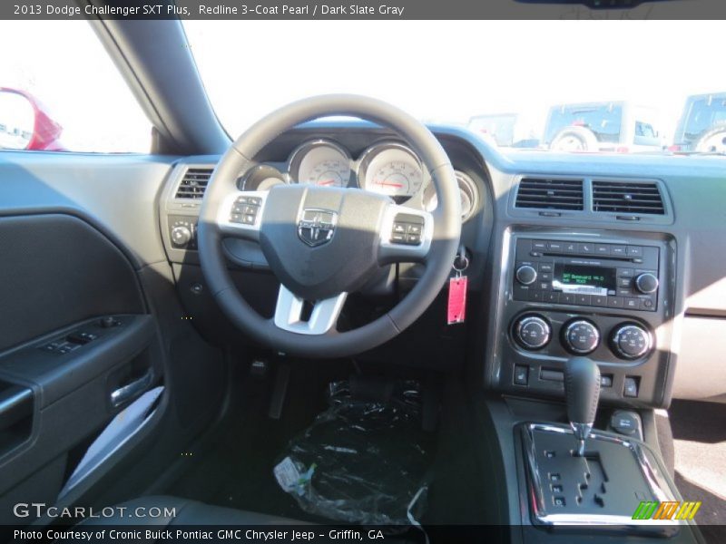 Redline 3-Coat Pearl / Dark Slate Gray 2013 Dodge Challenger SXT Plus