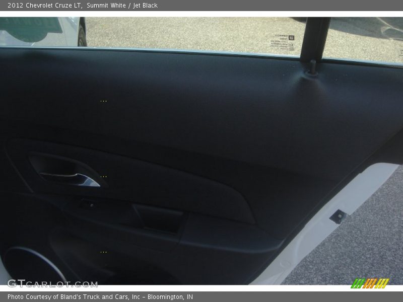 Summit White / Jet Black 2012 Chevrolet Cruze LT