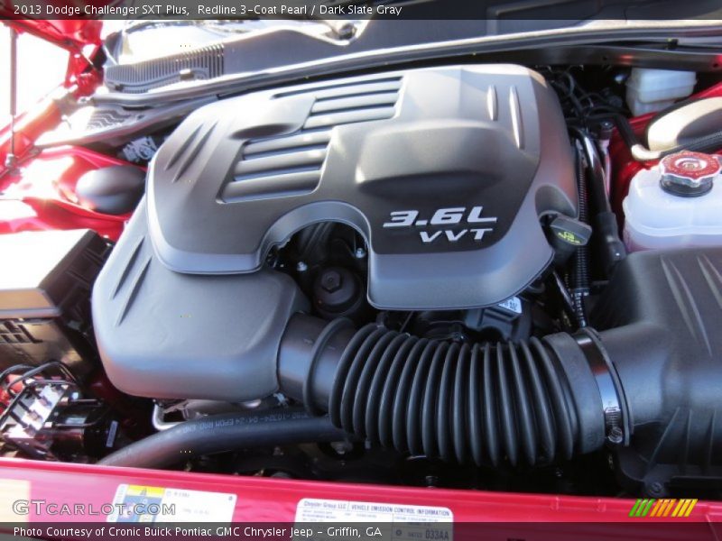 Redline 3-Coat Pearl / Dark Slate Gray 2013 Dodge Challenger SXT Plus