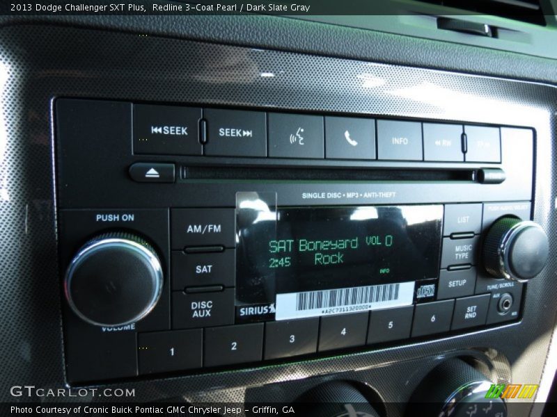 Redline 3-Coat Pearl / Dark Slate Gray 2013 Dodge Challenger SXT Plus