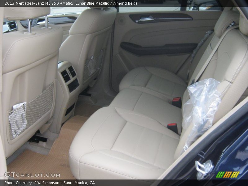 Lunar Blue Metallic / Almond Beige 2013 Mercedes-Benz ML 350 4Matic