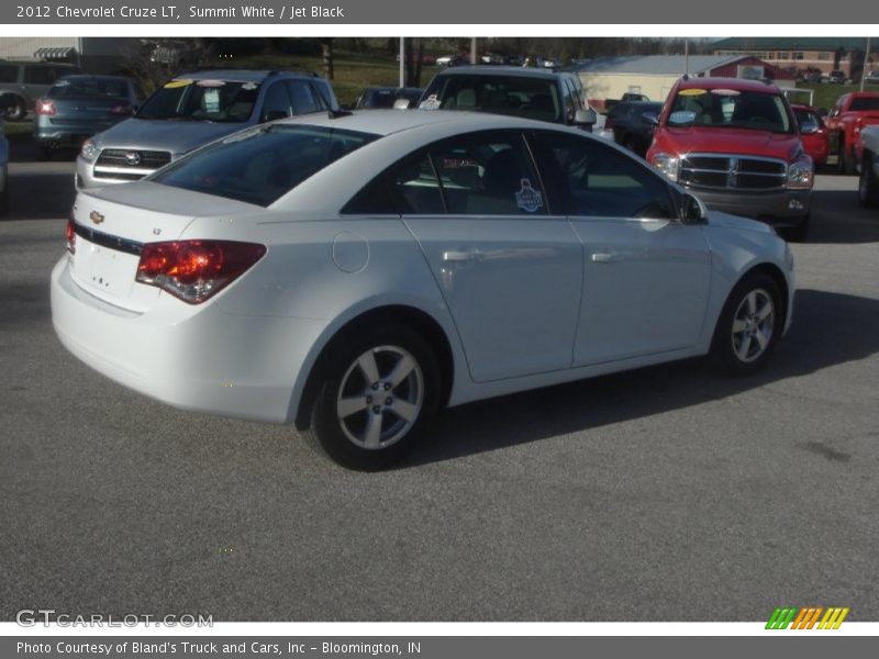 Summit White / Jet Black 2012 Chevrolet Cruze LT