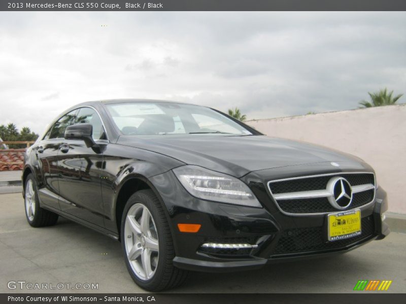 Black / Black 2013 Mercedes-Benz CLS 550 Coupe