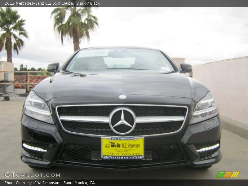 Black / Black 2013 Mercedes-Benz CLS 550 Coupe