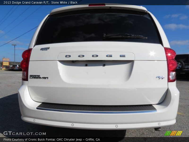 Stone White / Black 2013 Dodge Grand Caravan R/T