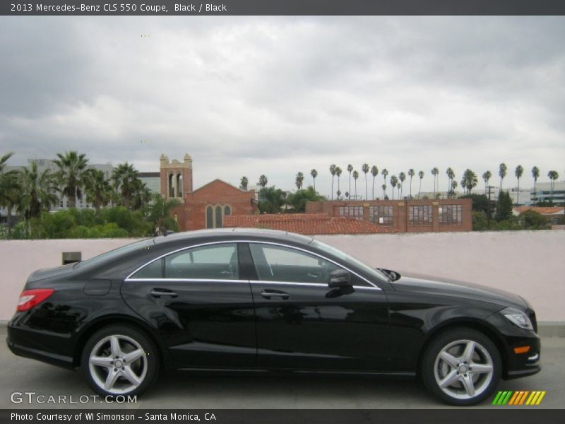 Black / Black 2013 Mercedes-Benz CLS 550 Coupe