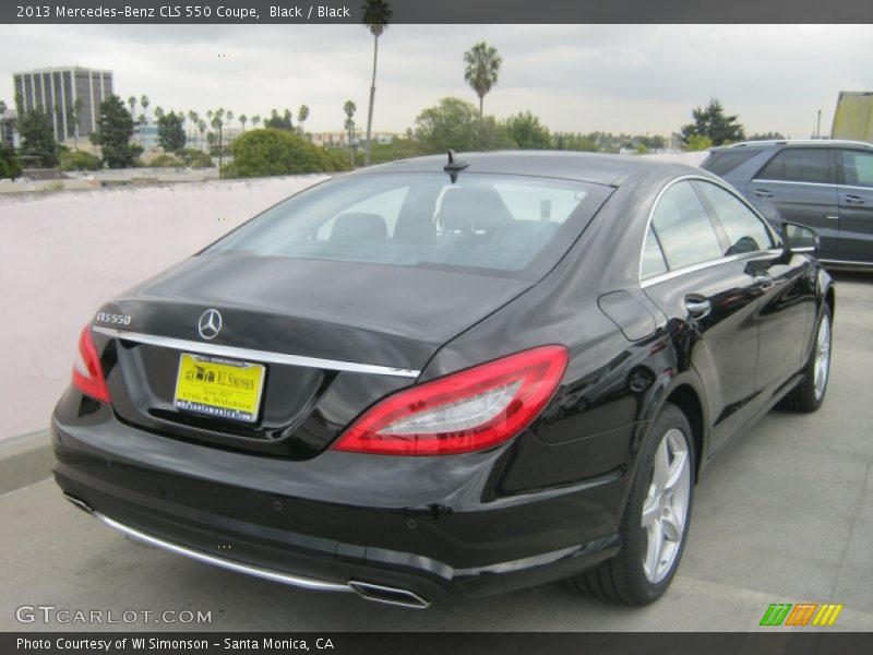 Black / Black 2013 Mercedes-Benz CLS 550 Coupe