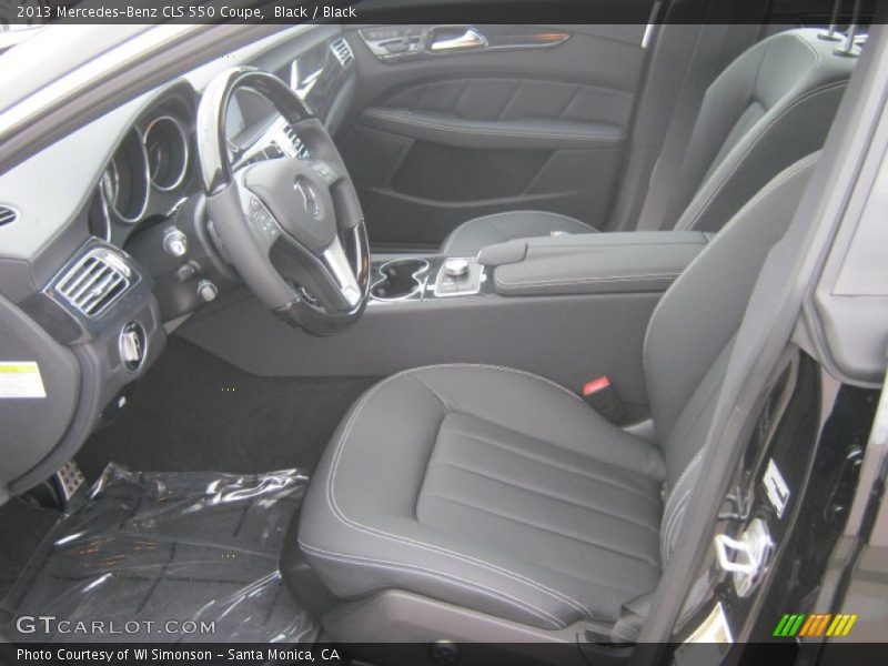 Black / Black 2013 Mercedes-Benz CLS 550 Coupe