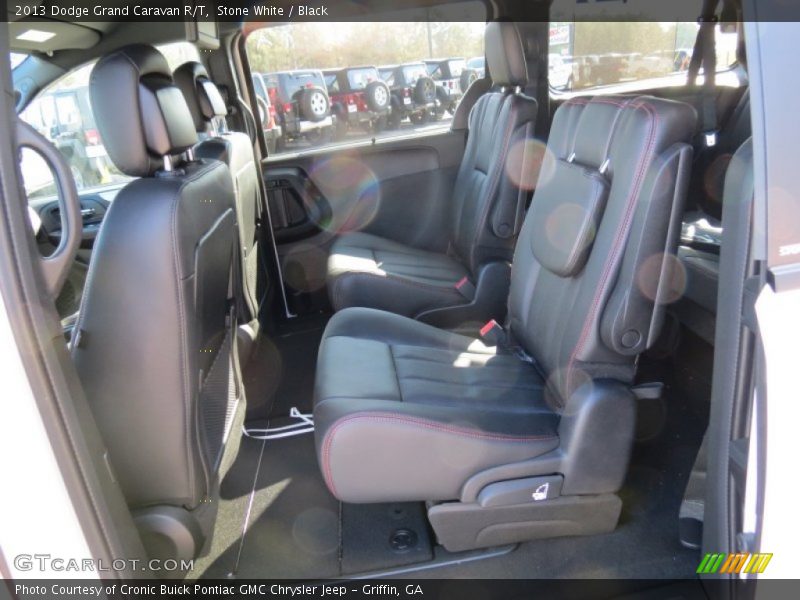 Stone White / Black 2013 Dodge Grand Caravan R/T