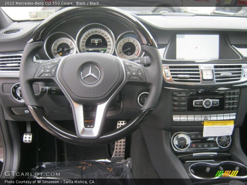 Black / Black 2013 Mercedes-Benz CLS 550 Coupe