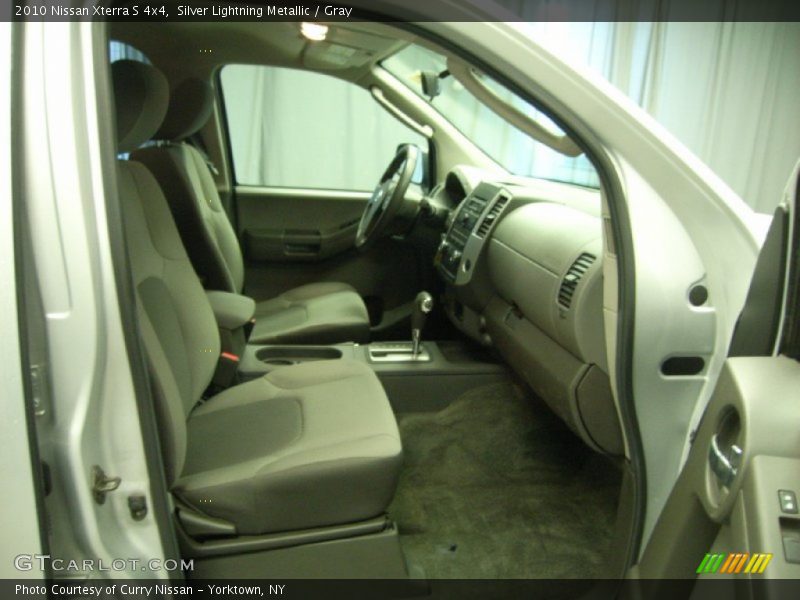 Silver Lightning Metallic / Gray 2010 Nissan Xterra S 4x4