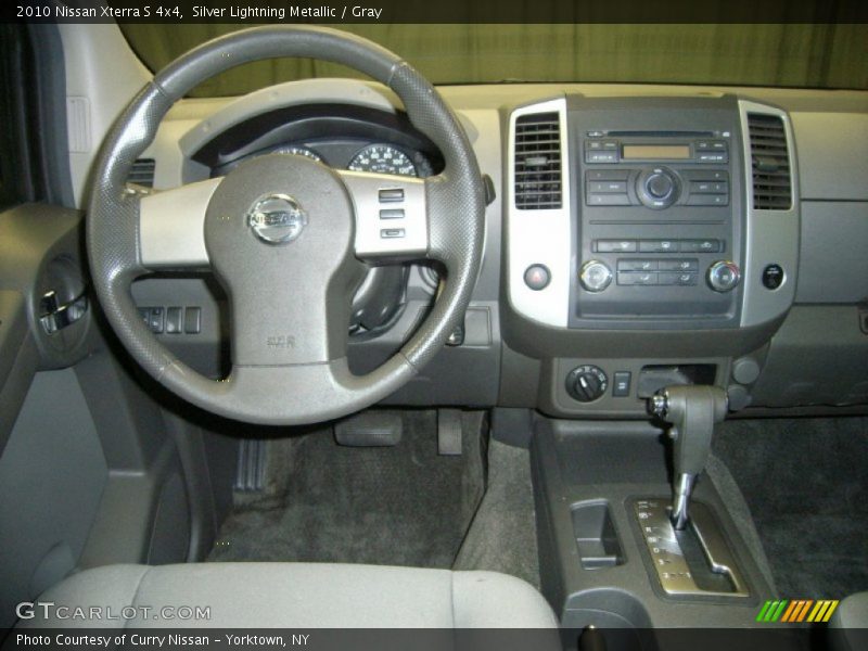 Silver Lightning Metallic / Gray 2010 Nissan Xterra S 4x4