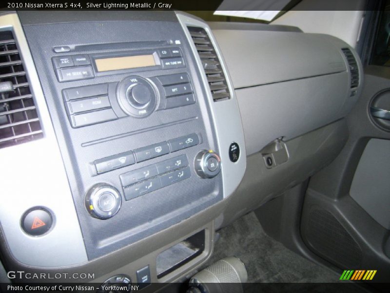Silver Lightning Metallic / Gray 2010 Nissan Xterra S 4x4
