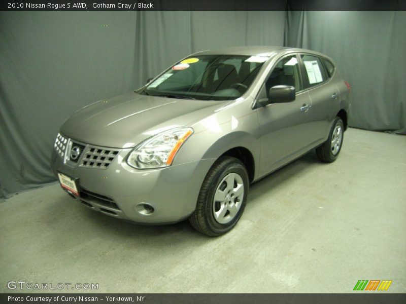 Gotham Gray / Black 2010 Nissan Rogue S AWD